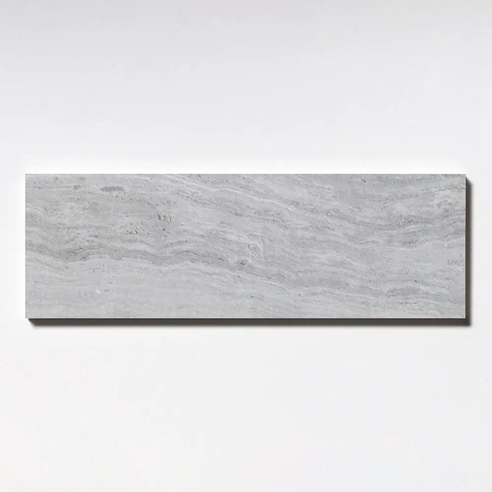 Athens Grey Light Honed Subway Marble Tiles 4x12