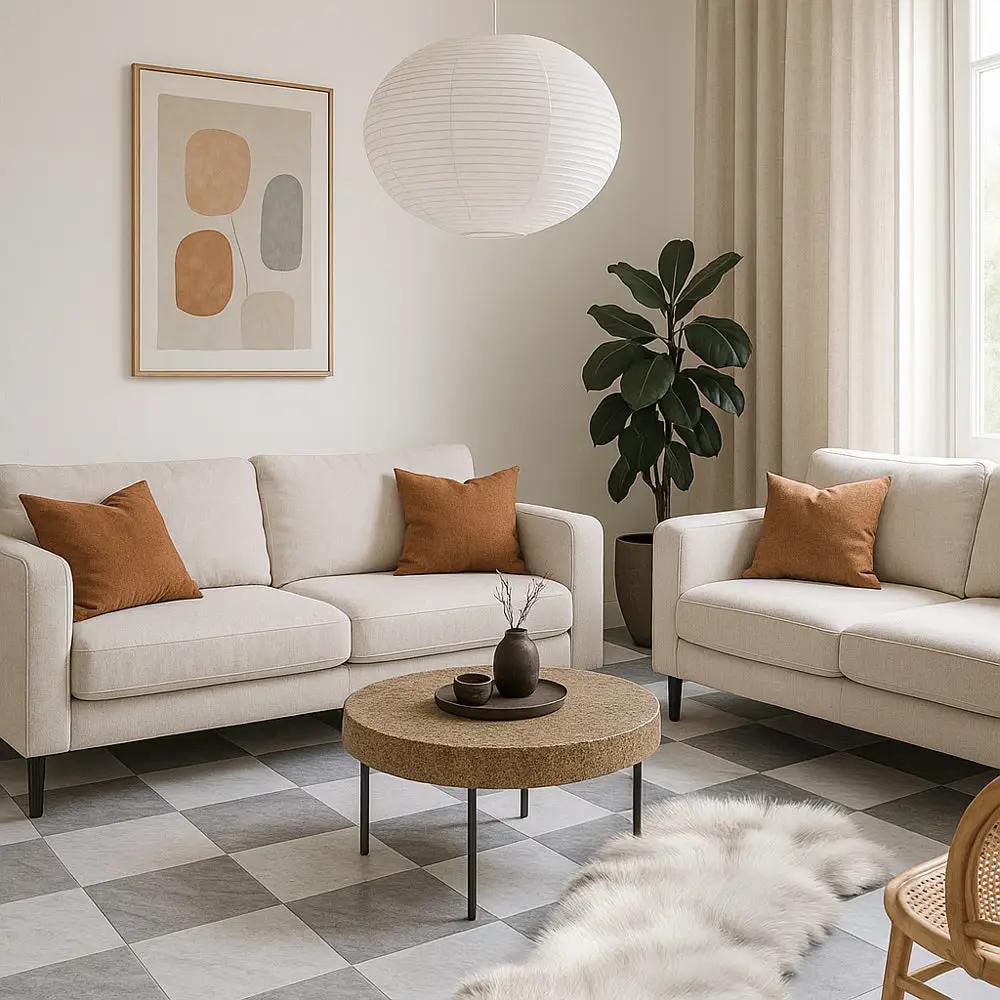 Athens Grey Light, Thassos Extra Honed Checkerboard Pattern Marble Tiles 12x12