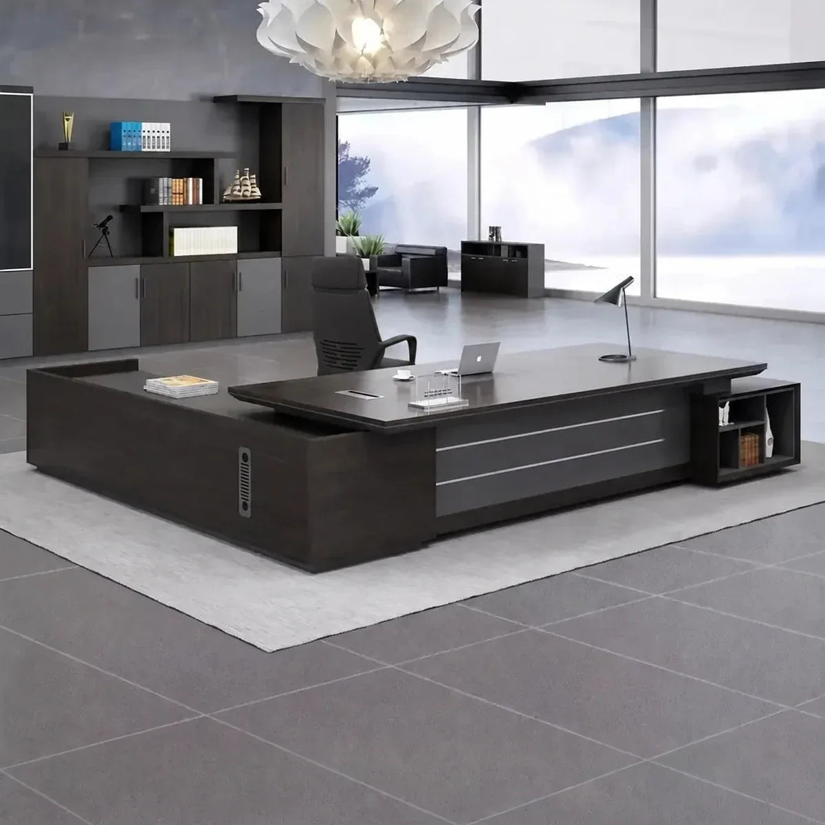 Atlas · Grand L-Shaped Executive Desk