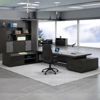 Atlas · Grand L-Shaped Executive Desk