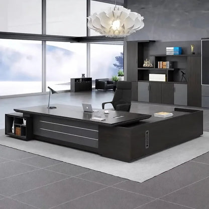 Atlas · Grand L-Shaped Executive Desk