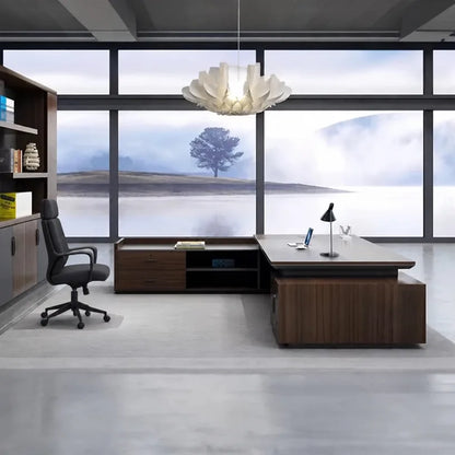 Atlas · Grand L-Shaped Executive Desk