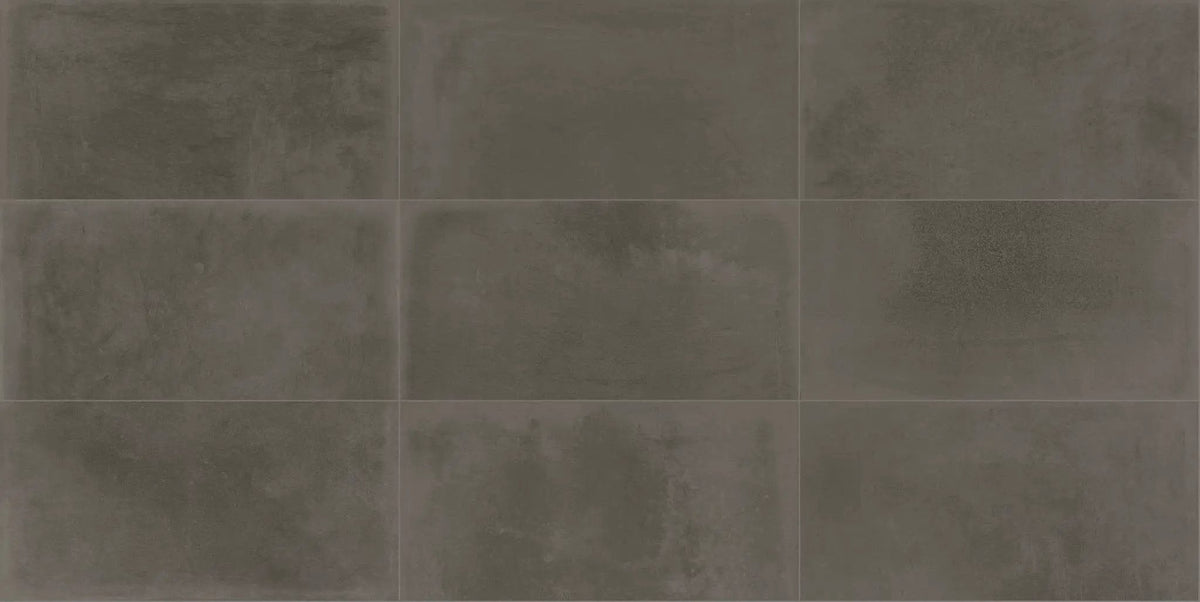 Attitude Calm Brown Concrete Look Porcelain Tiles 24x24