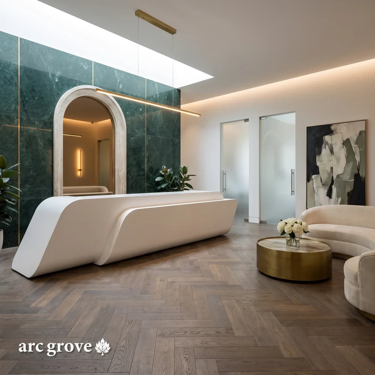 Auden · Front Reception Desk