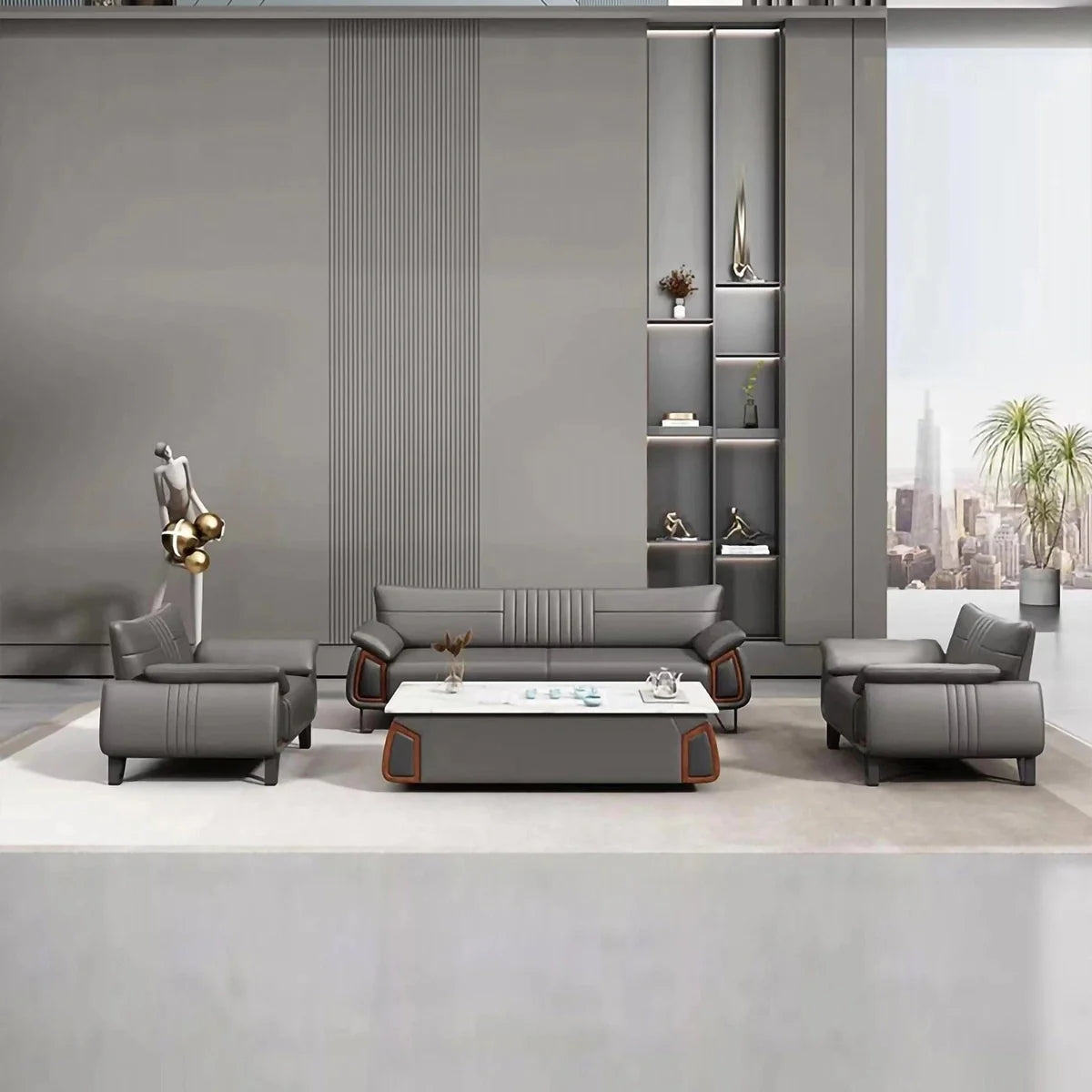 Vaxholm · Office Waiting Area Lounge Seating Set