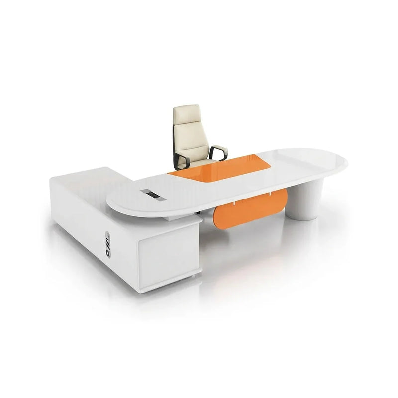 Gauss · L-Shaped Executive Desk