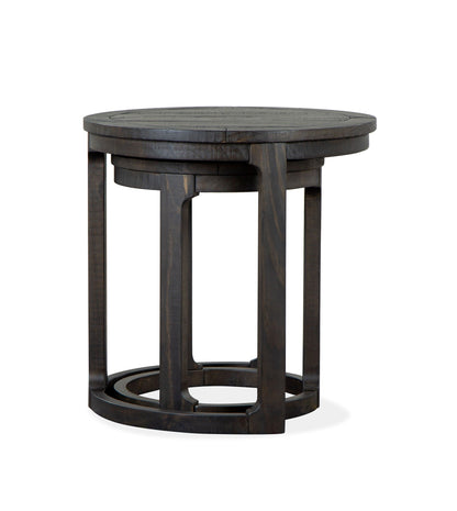 Boswell - Round Nesting (Set of 2) - Peppercorn