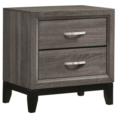 Watson Four-piece Queen Bedroom Set Grey Oak