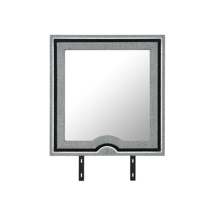 Isaiah - Mirror With Upholstered Frame And LED Lighting