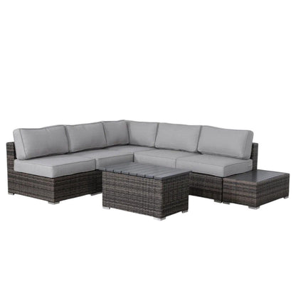 Stylish Entertainment Sectional Set, Outdoor Living