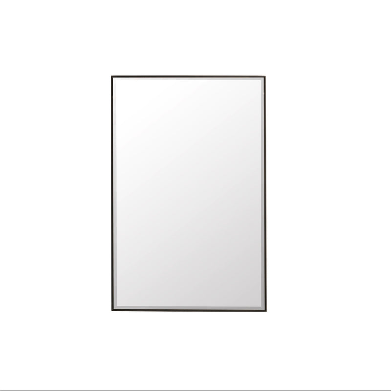 James Martin Rohe 26" Mirror, Matte Black