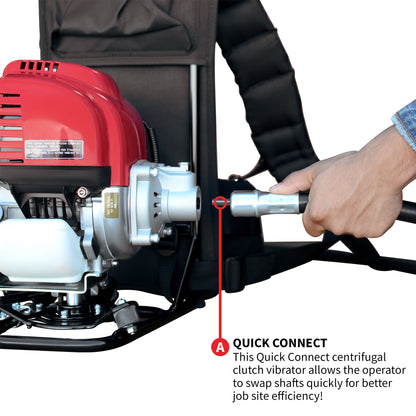 21 ft Concrete Vibrator Flexible Shaft Hose For Concrete Backpack Vibrator