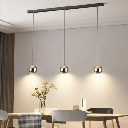 Ball Pendant Light for Living Room with Sleek Modern Design