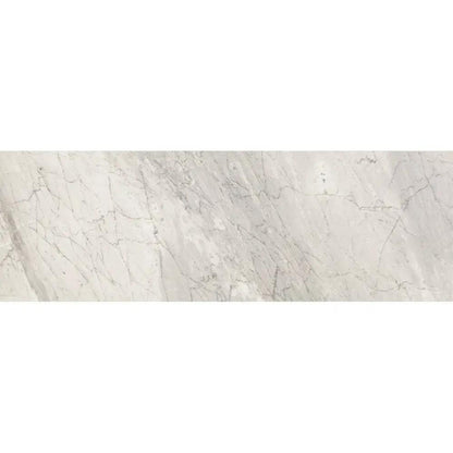 Bardiglio Gray Honed Subway Marble Look Porcelain Tiles 4x12