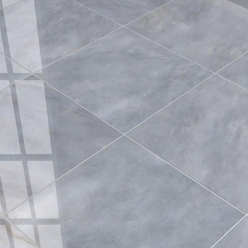 Bardiglio Light Polished Marble Tiles 18x18