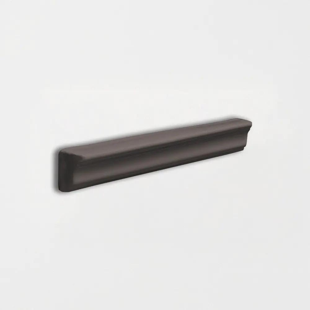 Coffee Glossy Finish Trim Ceramic Moldings 1x6