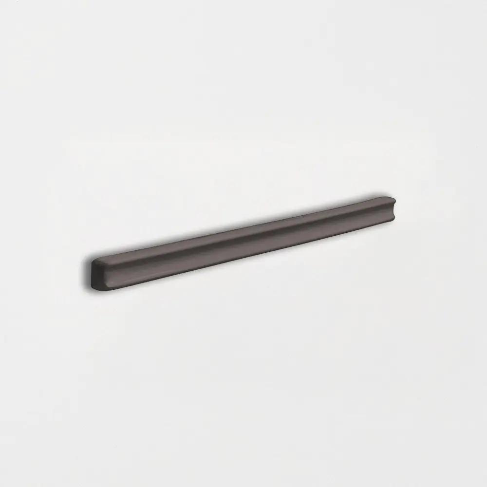 Coffee Glossy Pencil Trim Ceramic Moldings 5/8x6