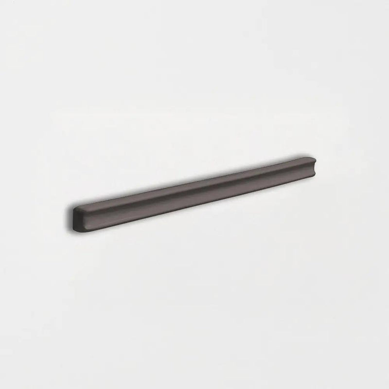 Coffee Glossy Pencil Trim Ceramic Moldings 5/8x6