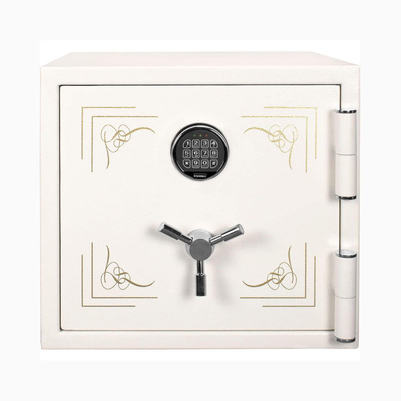 Barska 1.91 CF White Fireproof Jewelry Safe With Digital Keypad Lock (SAK42861)