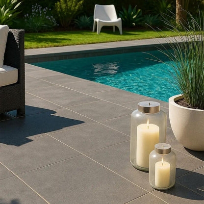 Basaltina Honed Basalt Tiles 12x24