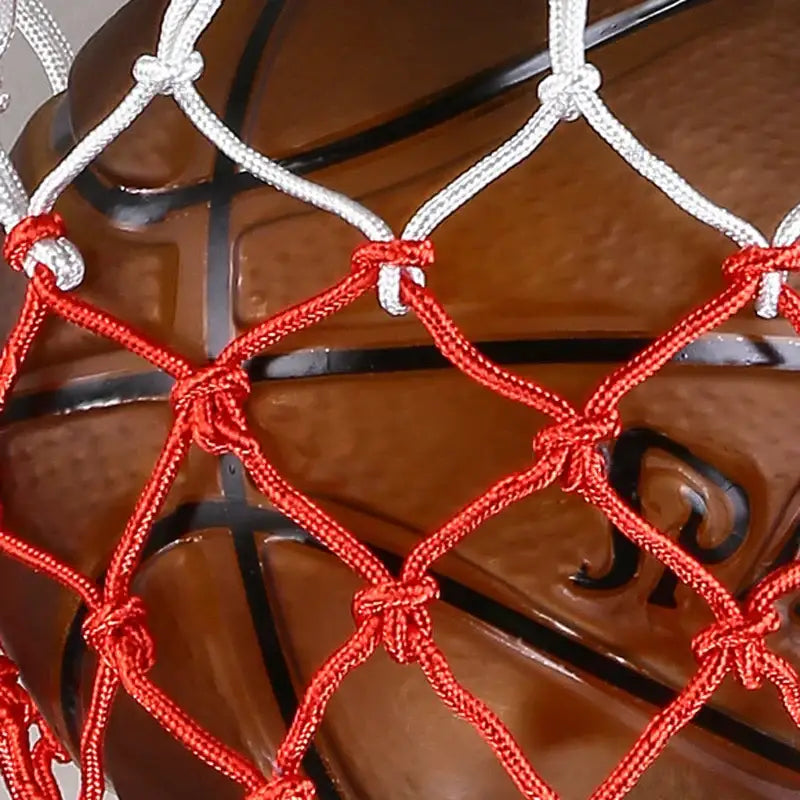 Basketball style pendant light orange & white kids bedroom lamp