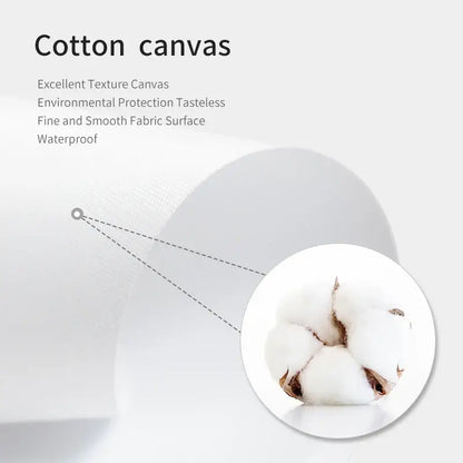 Bauhaus movement geometric orange & blue wall art living room poster