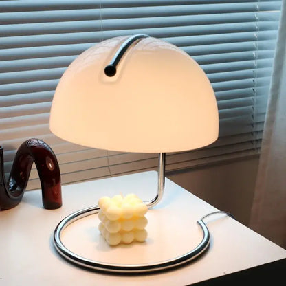 Bauhaus mushroom modern chrome desk lamp with fireless aromatherapy bedroom light