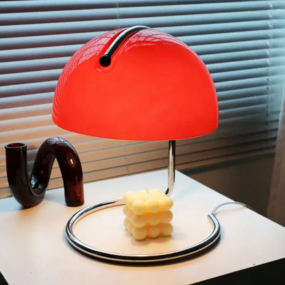 Bauhaus mushroom modern chrome desk lamp with fireless aromatherapy bedroom light