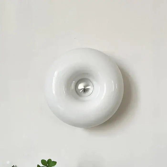 Bauhaus orange donut wall lamp bedroom atmosphere light