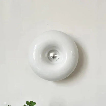 Bauhaus orange donut wall lamp bedroom atmosphere light