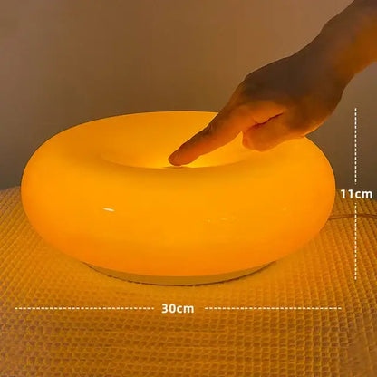 Bauhaus orange glass style soap dish bedroom accessory