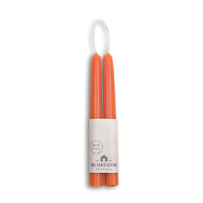 Beeswax Taper Candles - Hand-Dipped - 1 Pair