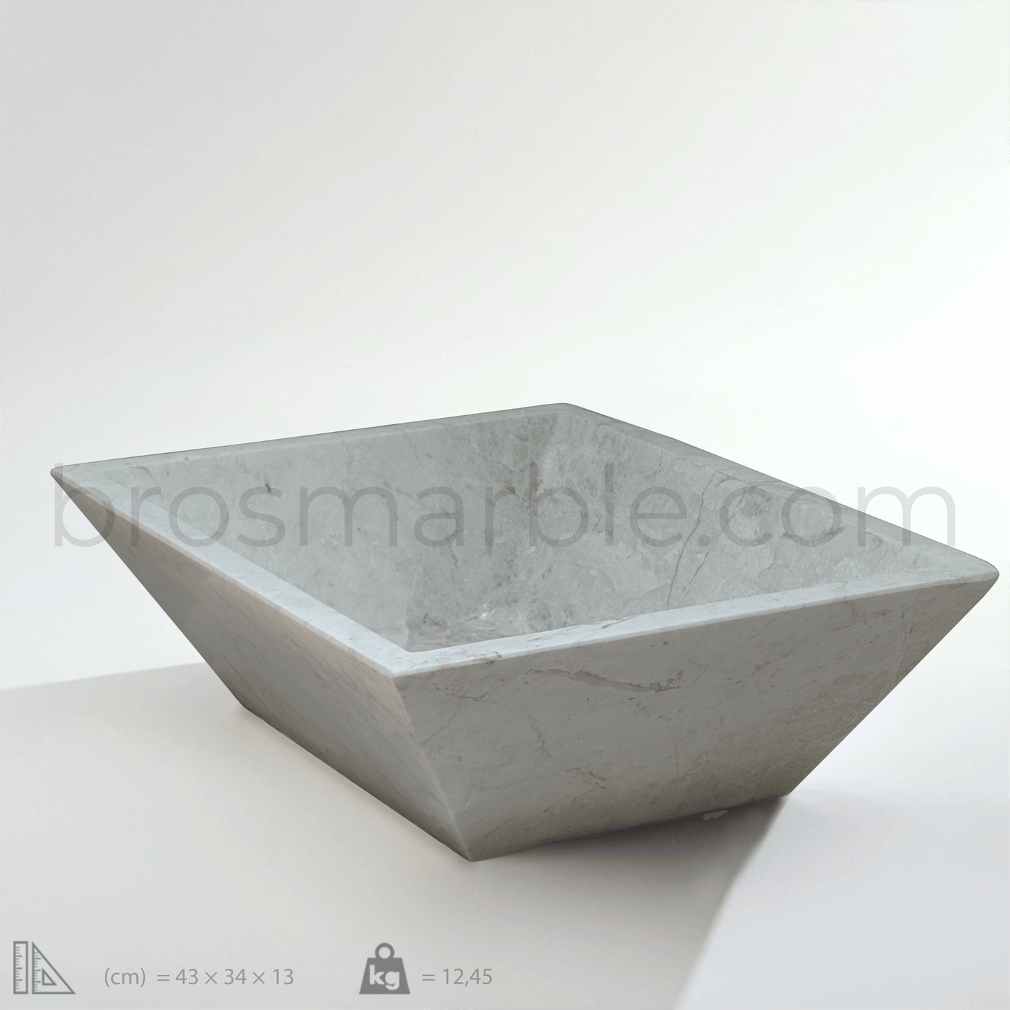 Beige Marble Sink