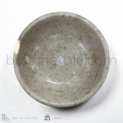 Beige Marble Sink