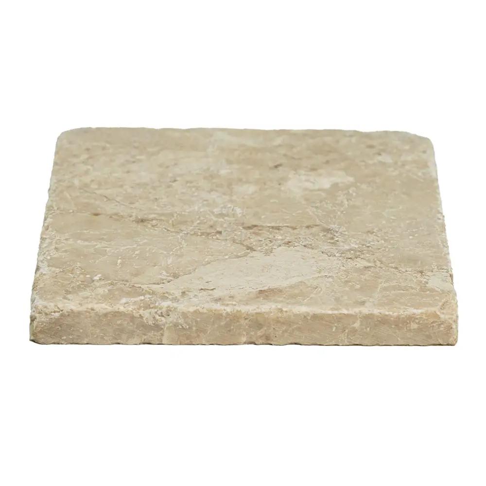 Beige Royale Tumbled Marble Tiles 4x4
