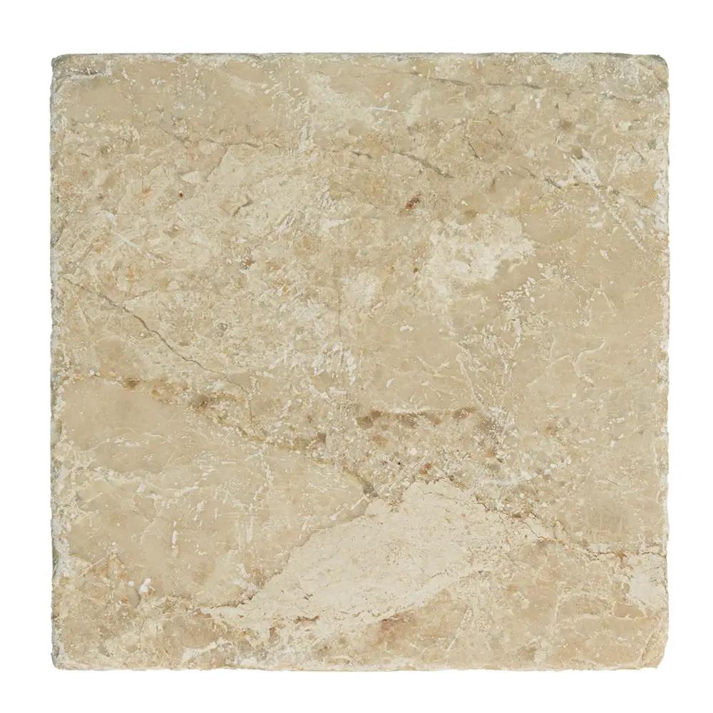 Beige Royale Tumbled Marble Tiles 4x4