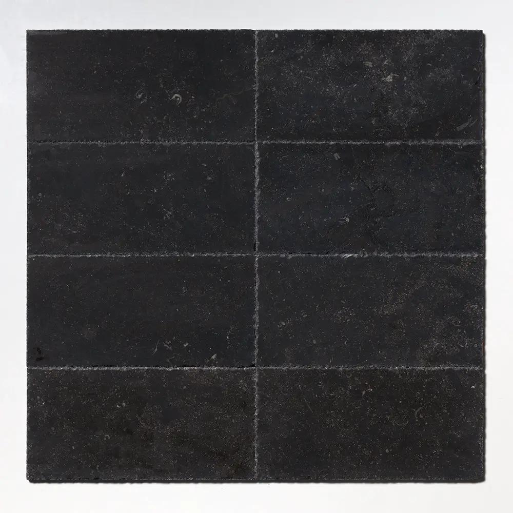 Belgium Blue Brushed Chiselled Limestone Tiles 8x16