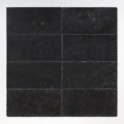 Belgium Blue Brushed Chiselled Limestone Tiles 8x16