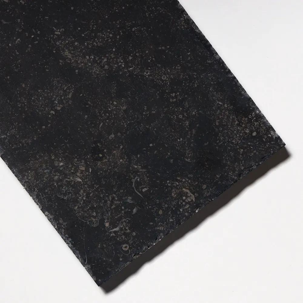 Belgium Blue Brushed Chiselled Limestone Tiles 8x16