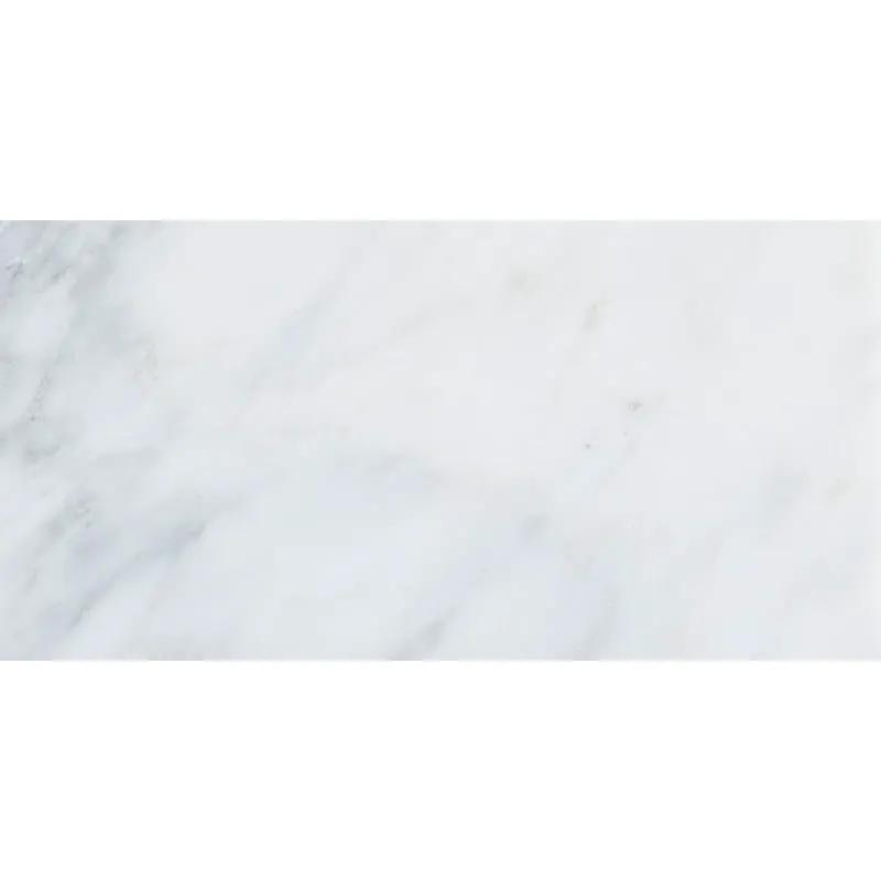 Bella White Polished Marble Tiles 12x24