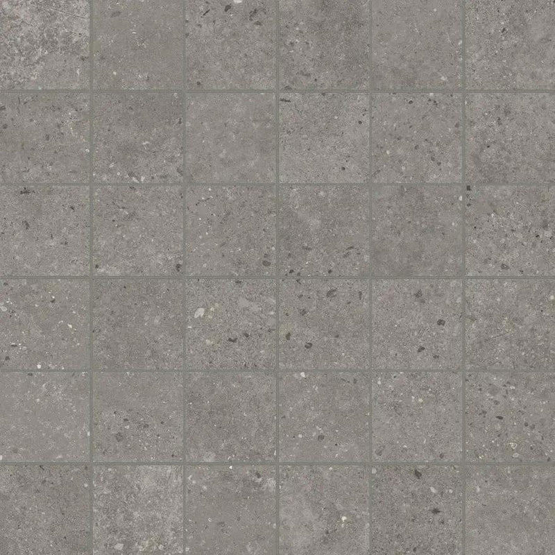 Berlin Charcoal Mosaic A Porcelain Mosaics 12x12