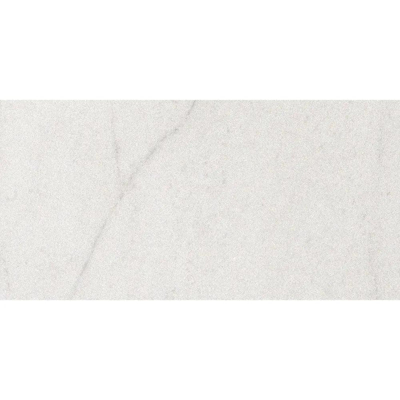 Bianco Crystal Matte Marble Look Porcelain Tiles 12x24