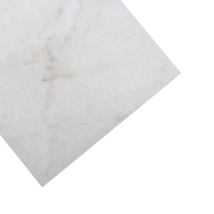 Bianco Crystal Polished Marble Look Porcelain Tiles 12x24