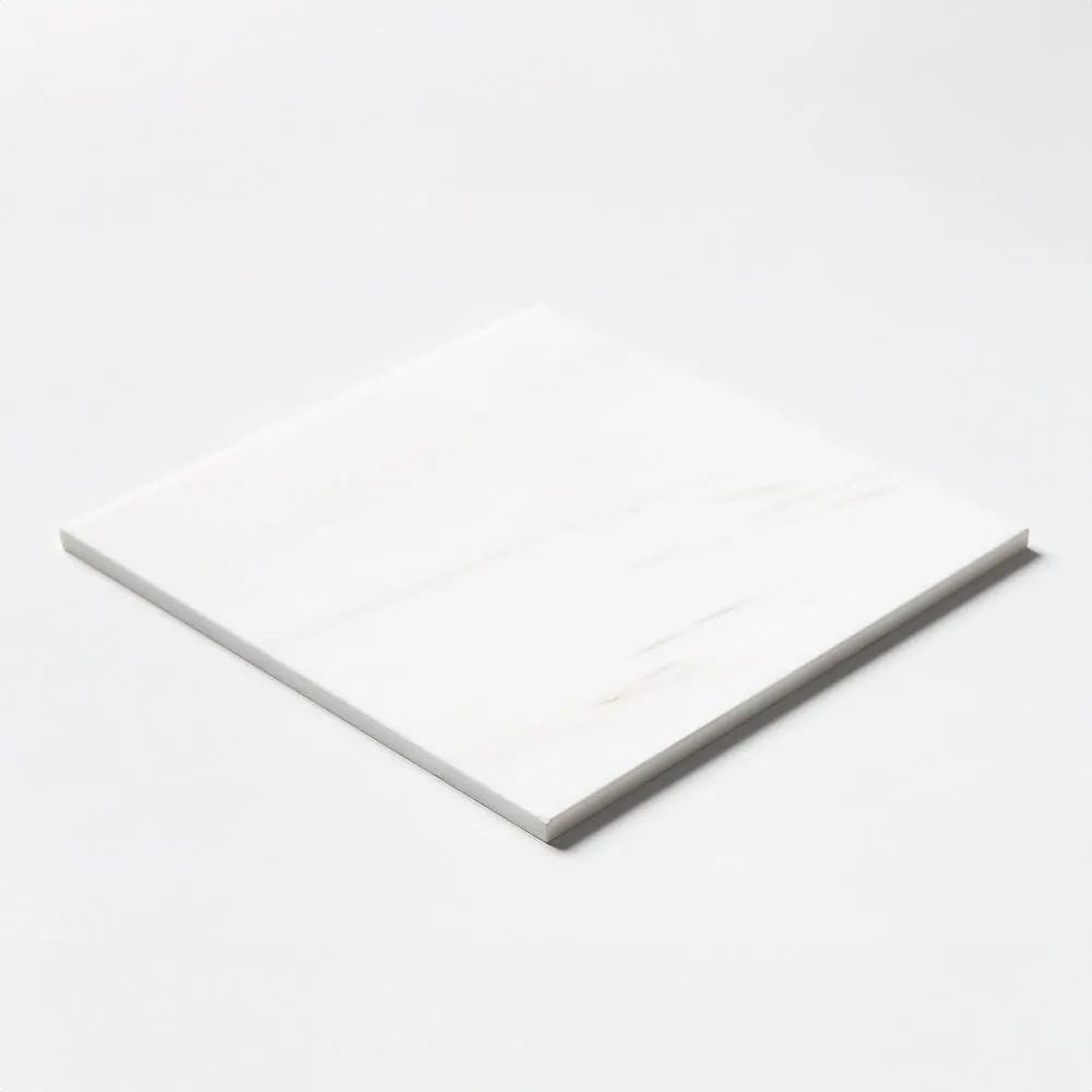 Bianco Dolomiti Honed Marble Tiles 12x12