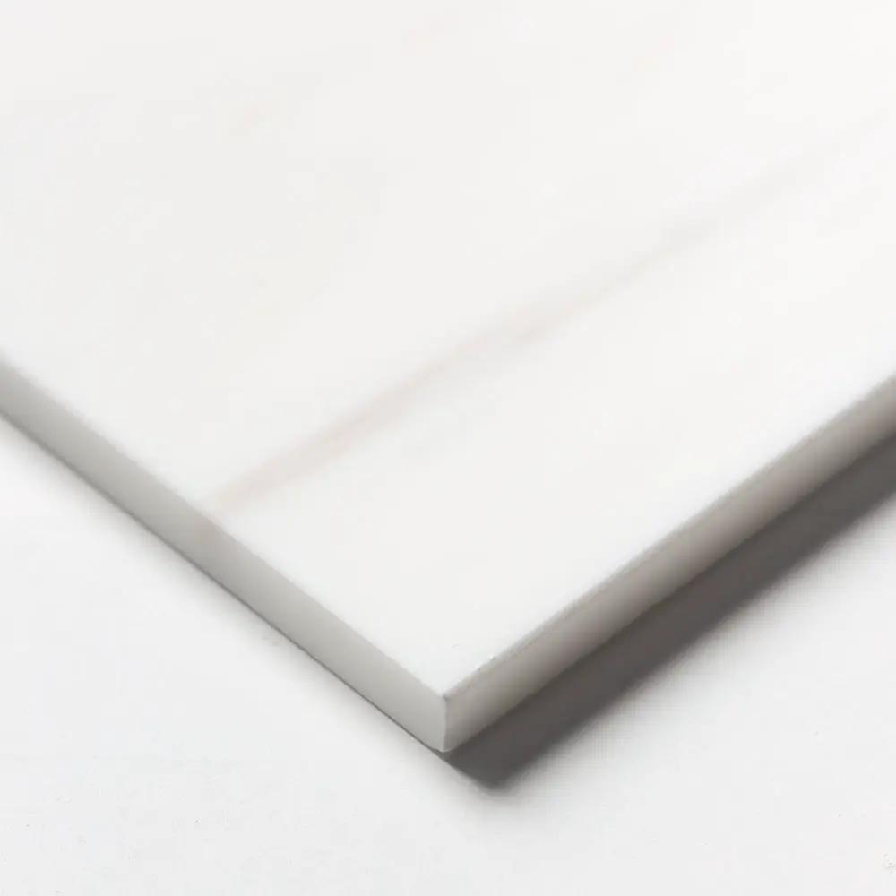 Bianco Dolomiti Honed Marble Tiles 12x12