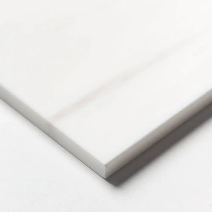 Bianco Dolomiti Honed Marble Tiles 12x12