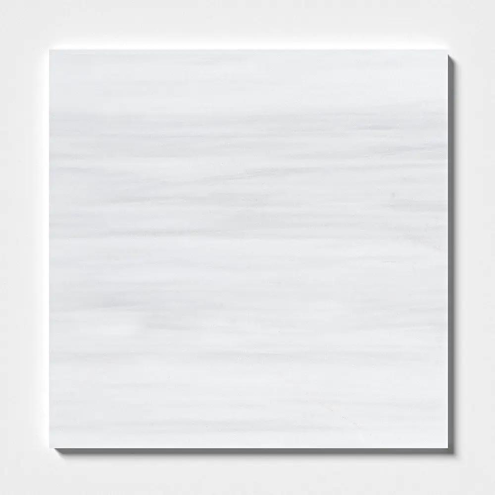 Bianco Dolomiti Honed Marble Tiles 18x18