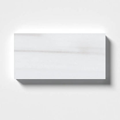 Bianco Dolomiti Honed Subway Marble Tiles 2 3/4x5 1/2