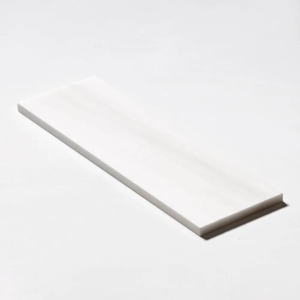 Bianco Dolomiti Honed Subway Marble Tiles 4x12