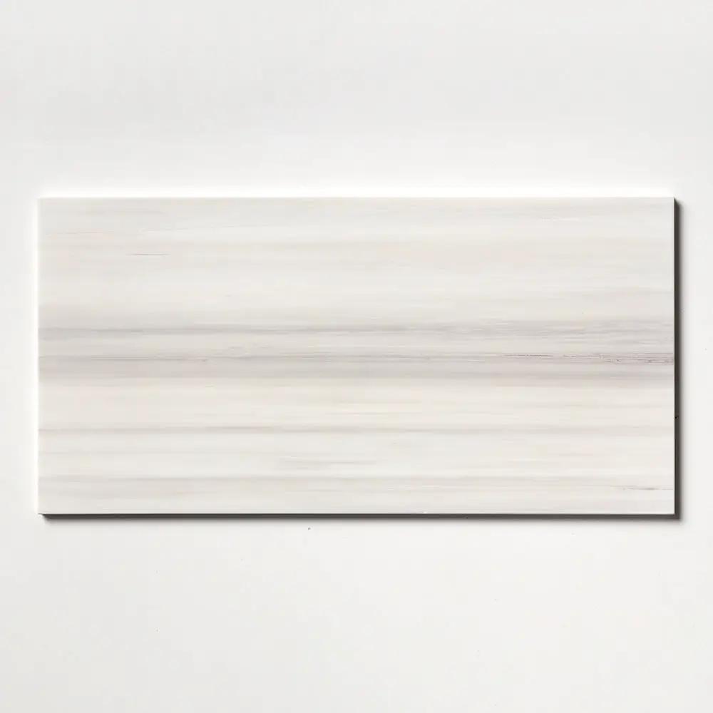 Bianco Dolomiti Polished Marble Tiles 12x24